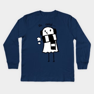 Winter Punpun Kids Long Sleeve T-Shirt